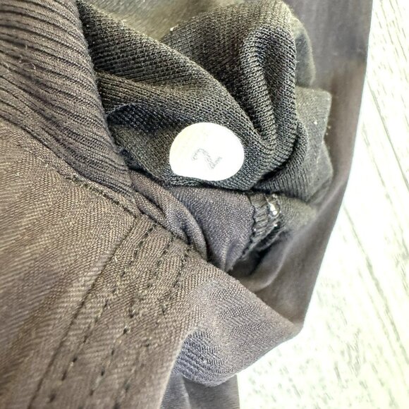 Lululemon Dance Studio Pants Womens Size 2 UNLINED Black 31" Inseam - Picture 5 of 5